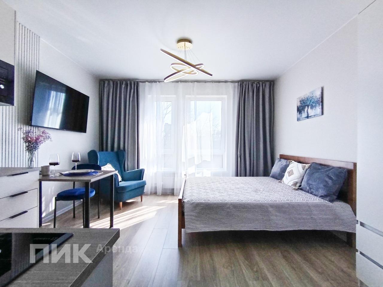 студия, 22 м², 64 600 ₽/мес — фото № 1