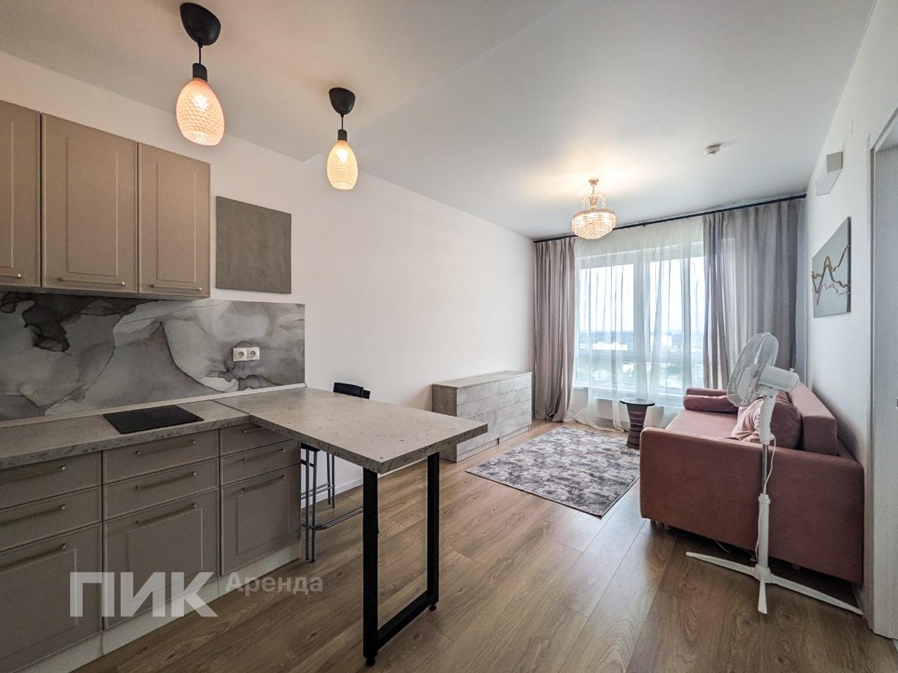 1-к. квартира, 33.8 м², 60 000 ₽/мес — фото № 2
