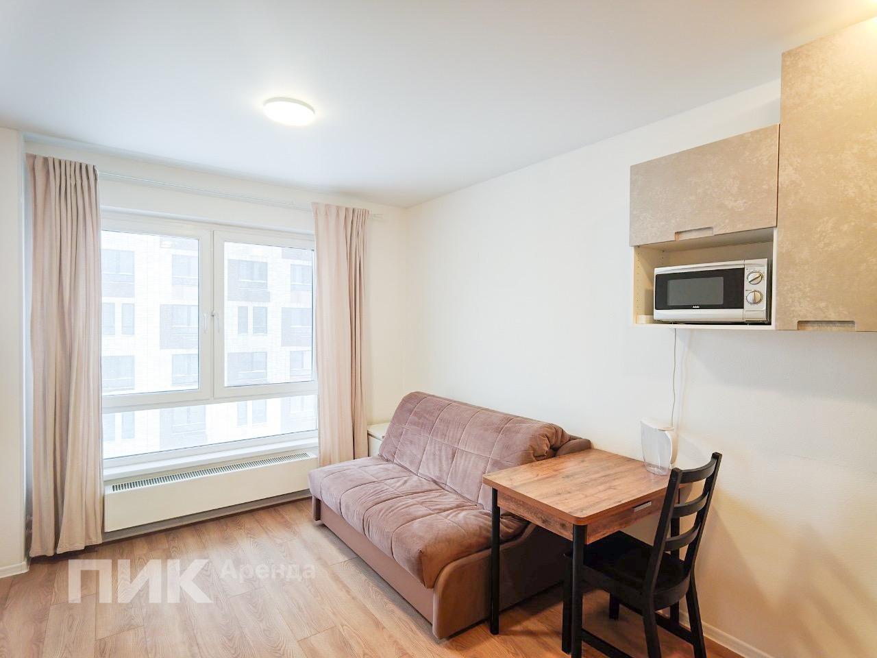 студия, 19.8 м², 67 500 ₽/мес — фото № 1