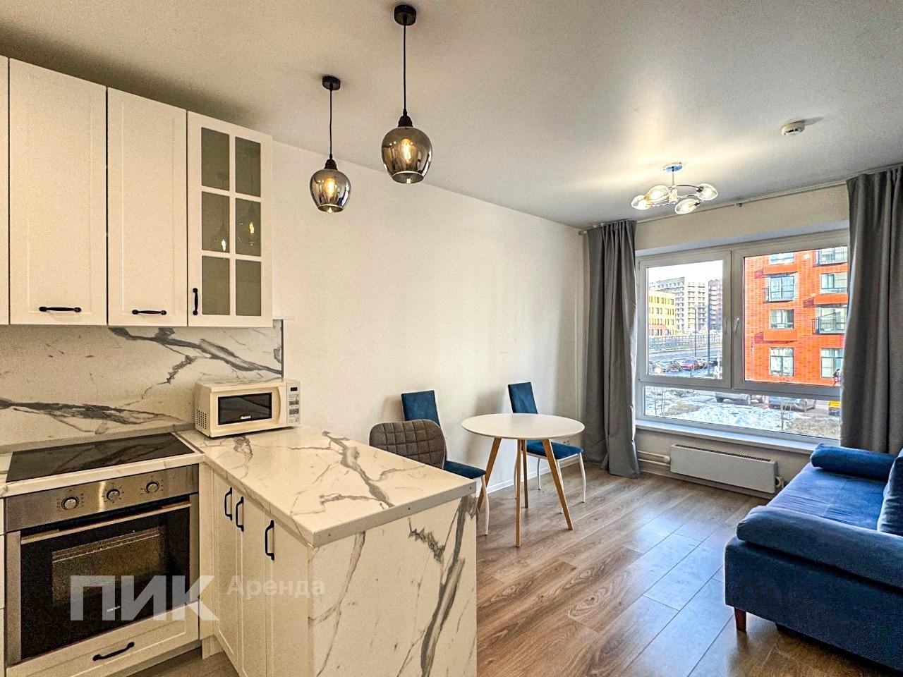 1-к. квартира, 33.8 м², 54 100 ₽/мес — фото № 1