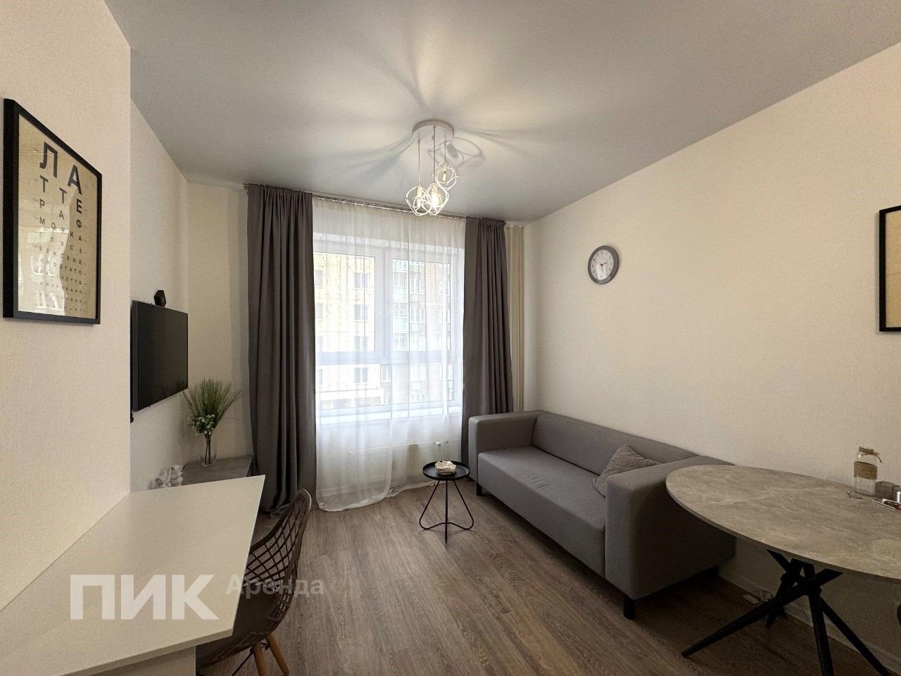 1-к. квартира, 34 м², 45 800 ₽/мес — фото № 1