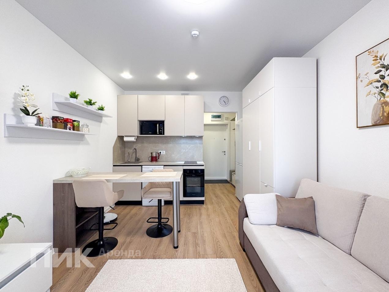 студия, 20 м², 53 900 ₽/мес — фото № 3