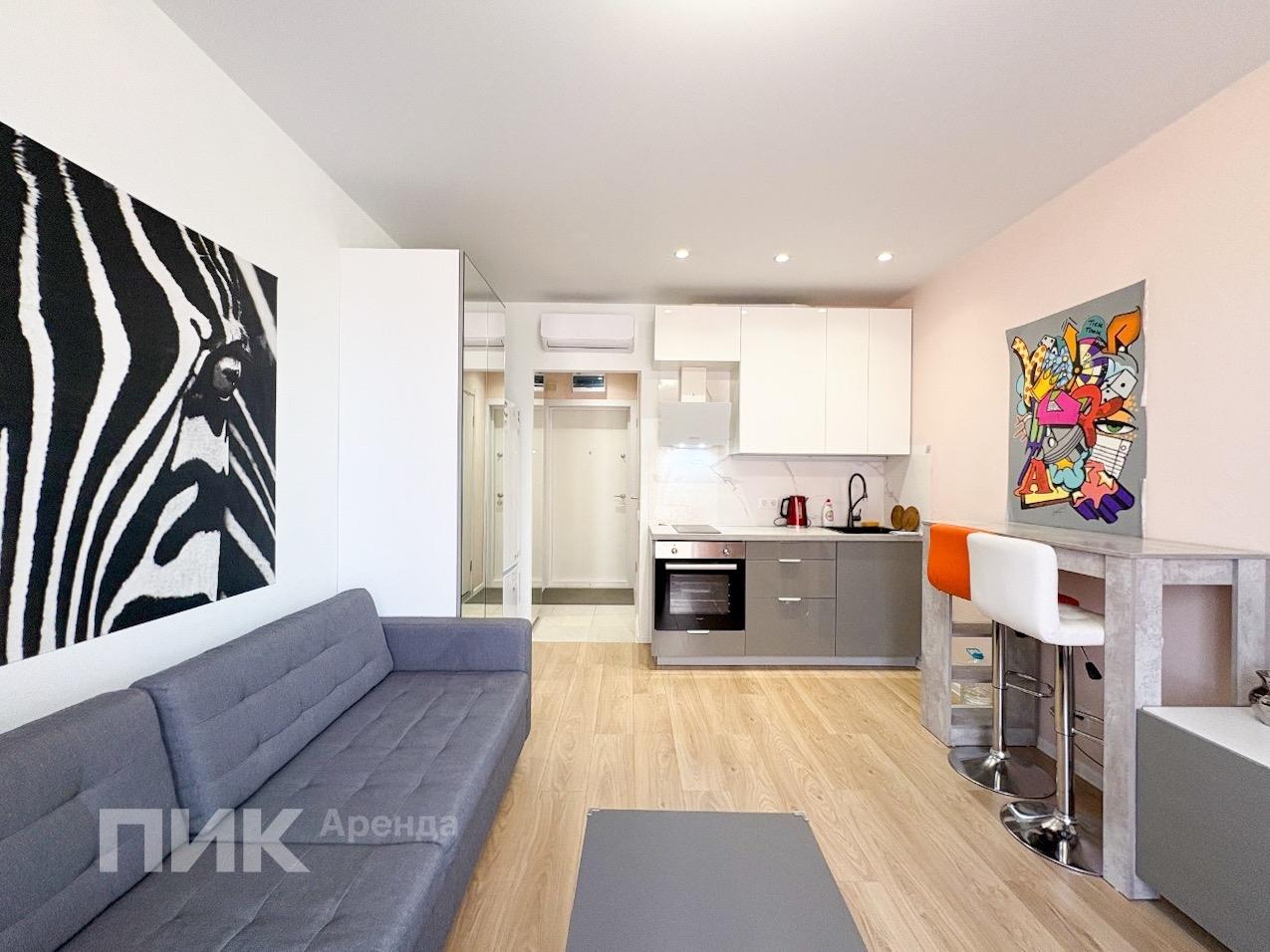 студия, 19.7 м², 60 400 ₽/мес — фото № 3
