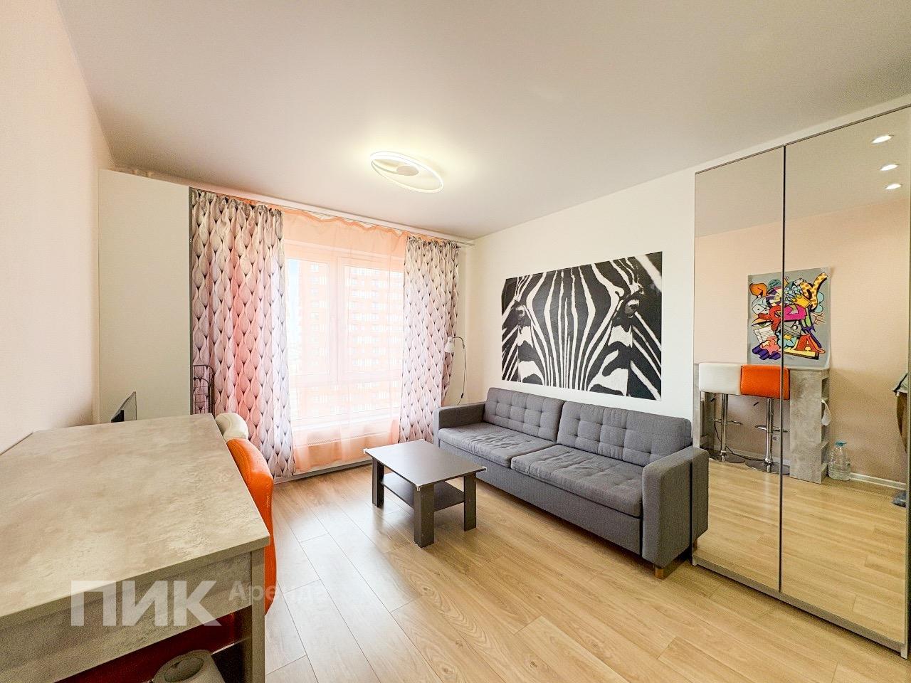 студия, 19.7 м², 60 400 ₽/мес — фото № 1