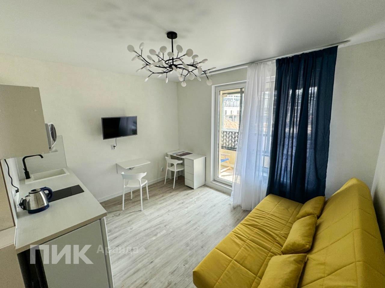 студия, 21 м², 39 600 ₽/мес — фото № 1 студия, 21 м², 39 600 ₽/мес — фото № 1