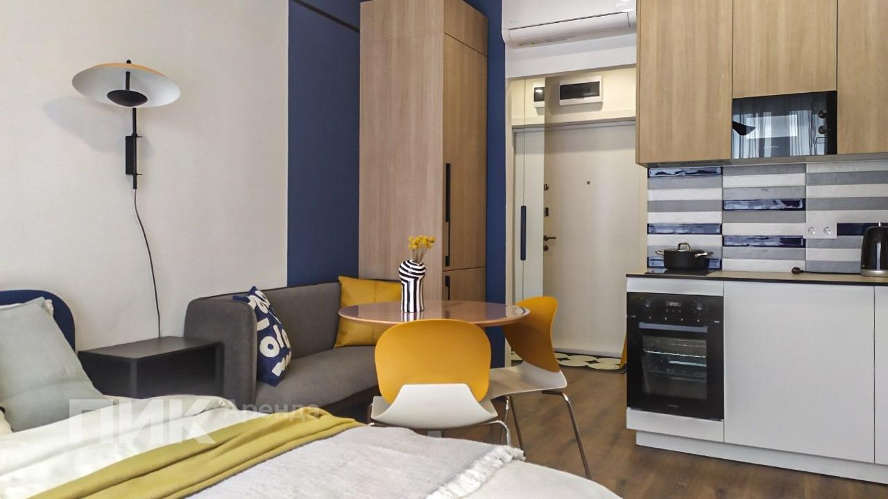 студия, 20.6 м², 65 900 ₽/мес — фото № 4 студия, 20.6 м², 65 900 ₽/мес — фото № 4