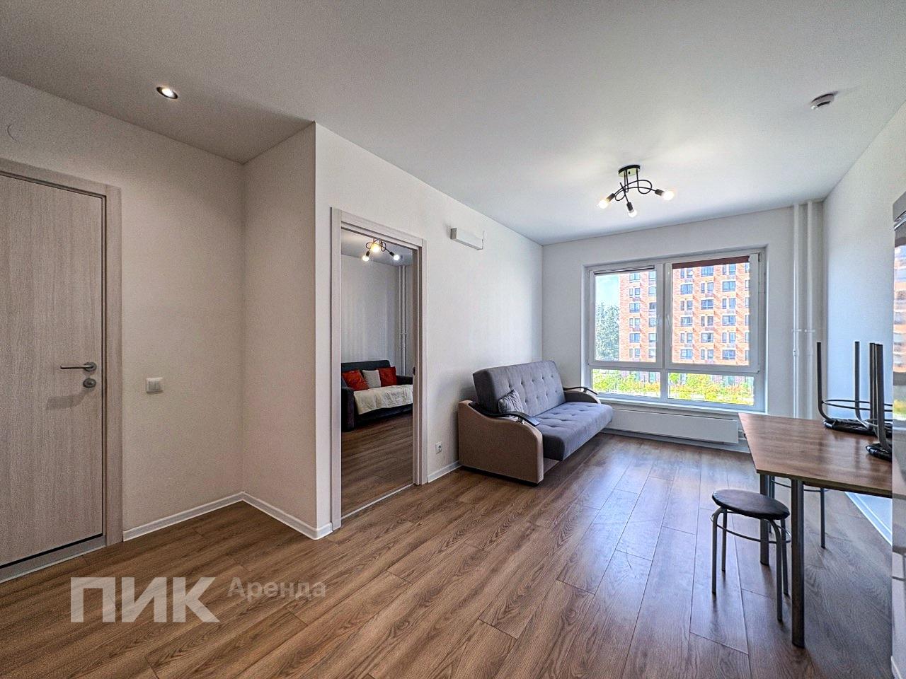 2-к. квартира, 33.8 м², 49 400 ₽/мес — фото № 1 2-к. квартира, 33.8 м², 49 400 ₽/мес — фото № 1