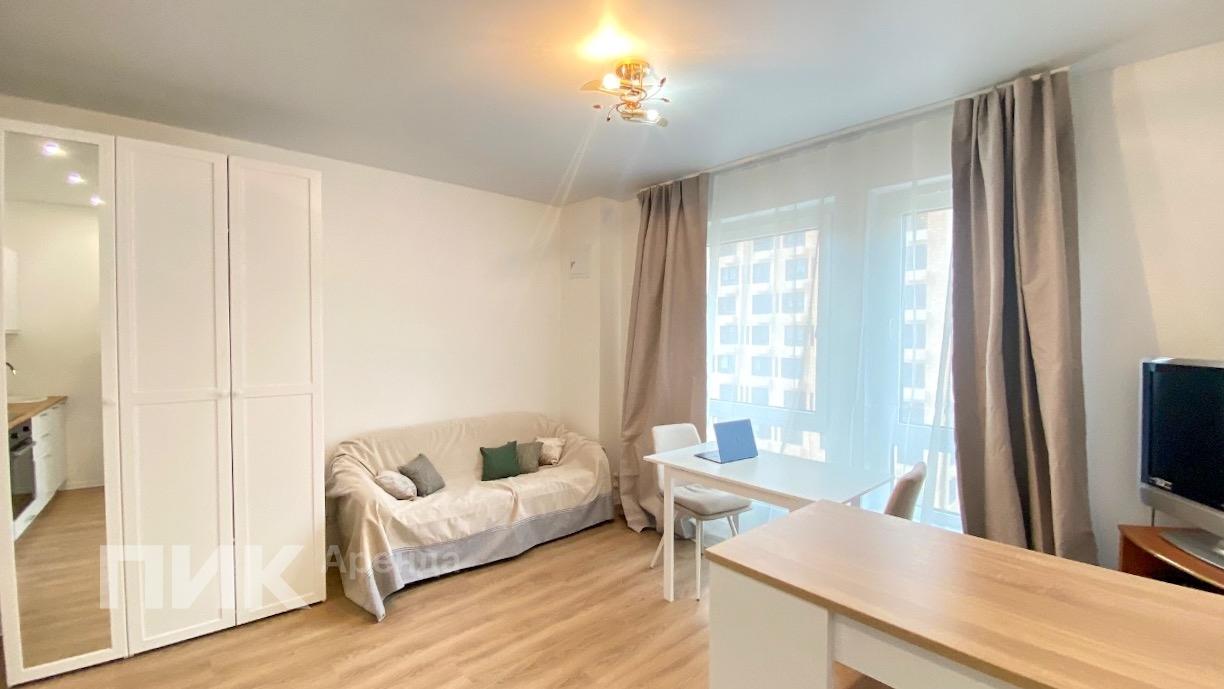студия, 25 м², 58 300 ₽/мес — фото № 1 студия, 25 м², 58 300 ₽/мес — фото № 1