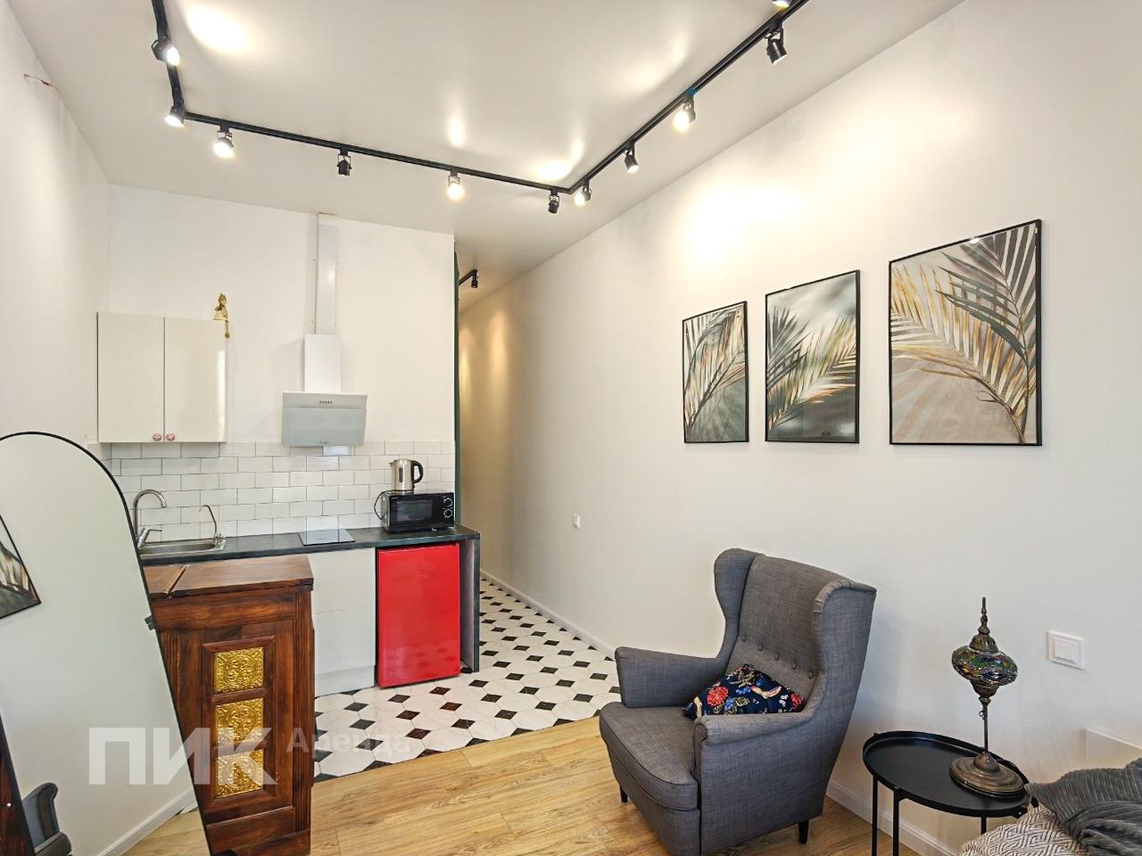 студия, 25.5 м², 89 500 ₽/мес — фото № 5 студия, 25.5 м², 89 500 ₽/мес — фото № 5