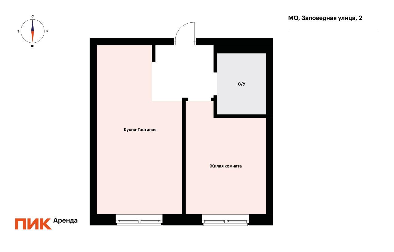 1-к. квартира, 36.7 м², 58 000 ₽/мес — фото № 22 1-к. квартира, 36.7 м², 58 000 ₽/мес — фото № 22
