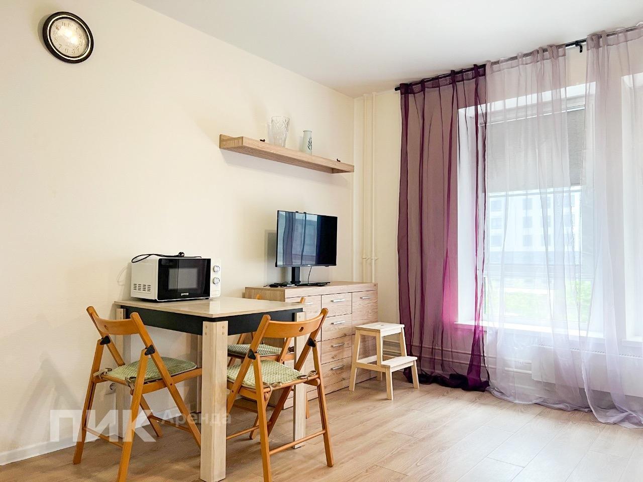 студия, 21.7 м², 55 000 ₽/мес — фото № 1 студия, 21.7 м², 55 000 ₽/мес — фото № 1