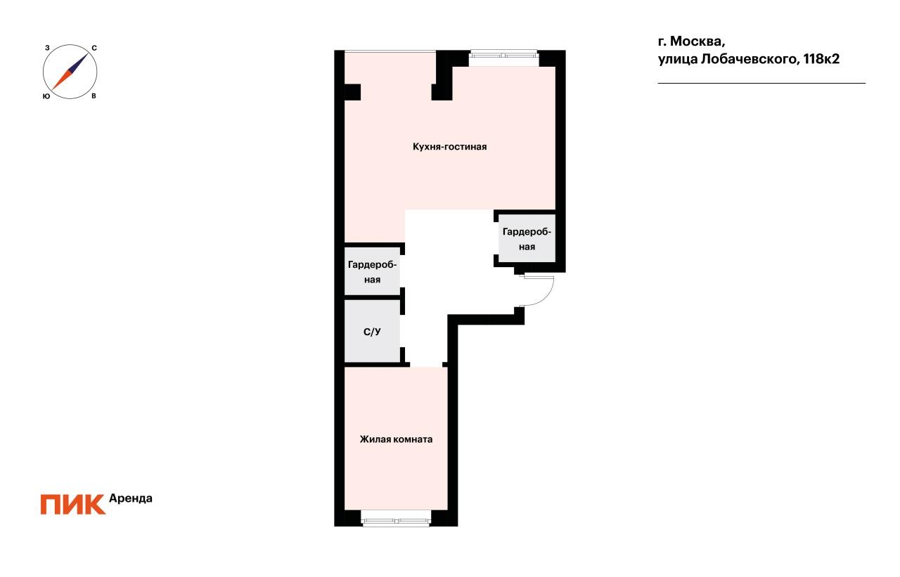 1-к. квартира, 71.7 м², 150 000 ₽/мес — фото № 18 1-к. квартира, 71.7 м², 150 000 ₽/мес — фото № 18