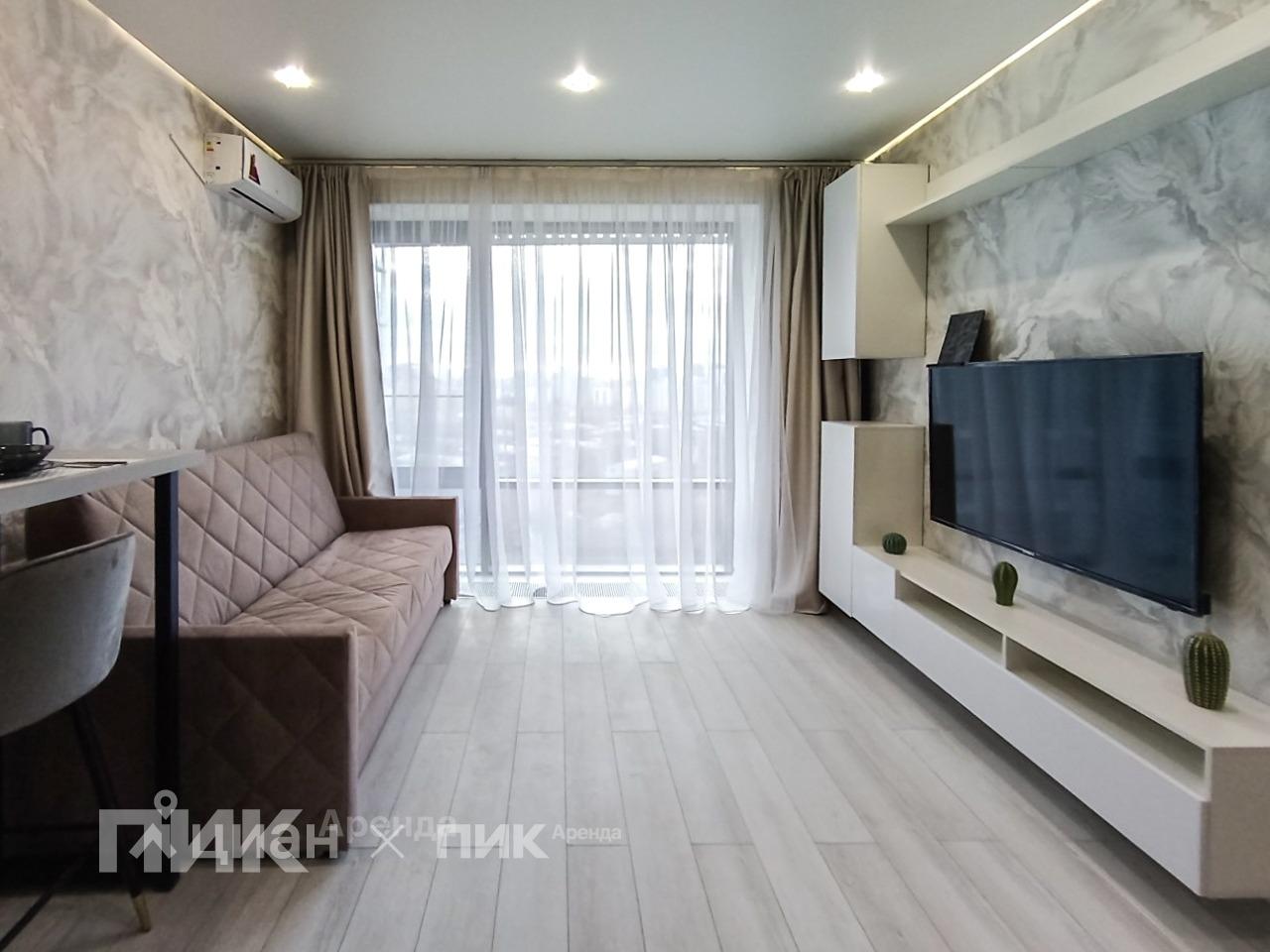 студия, 28 м², 84 300 ₽/мес — фото № 1 студия, 28 м², 84 300 ₽/мес — фото № 1