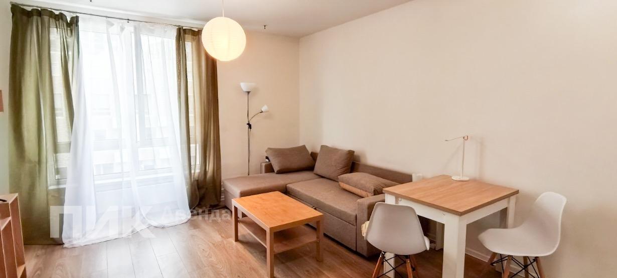 студия, 28 м², 65 000 ₽/мес — фото № 1 студия, 28 м², 65 000 ₽/мес — фото № 1