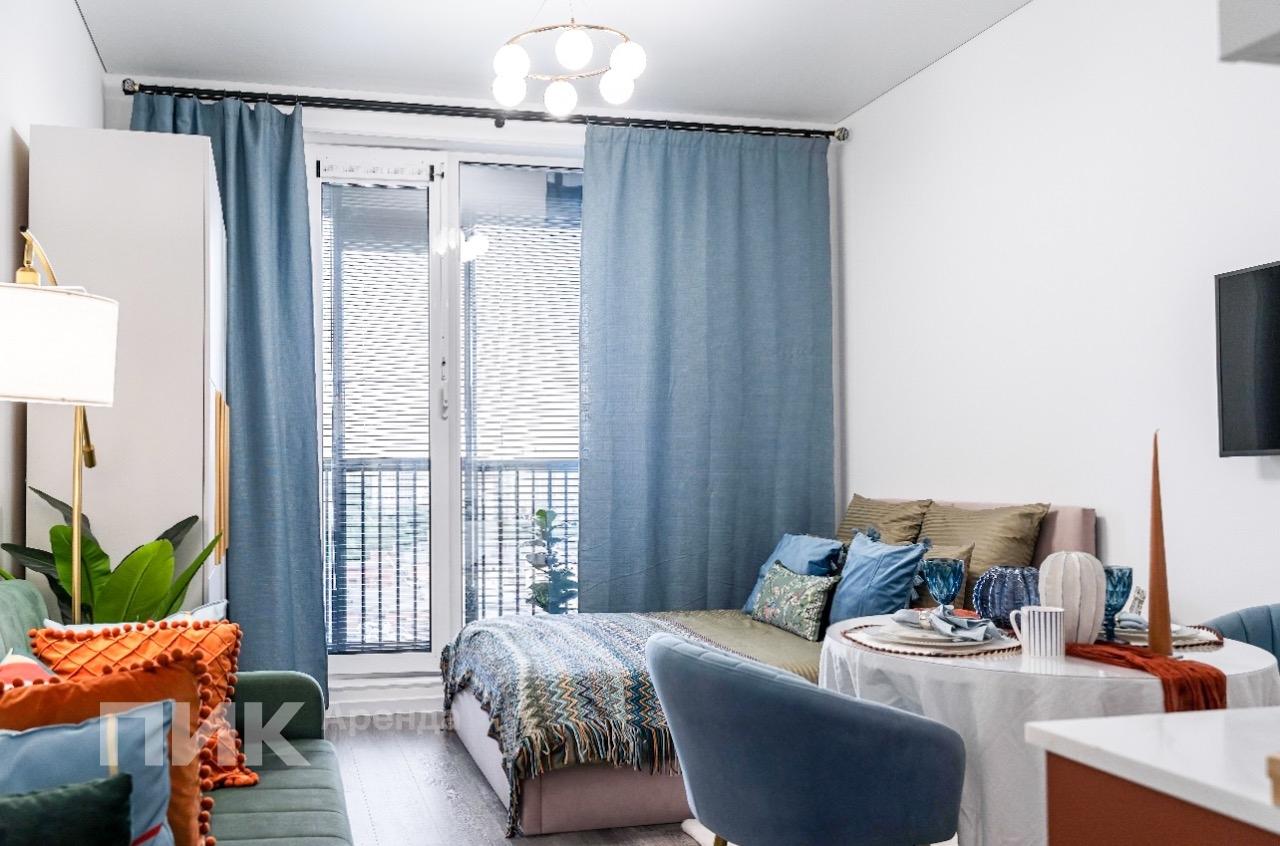 студия, 25 м², 53 100 ₽/мес — фото № 1 студия, 25 м², 53 100 ₽/мес — фото № 1