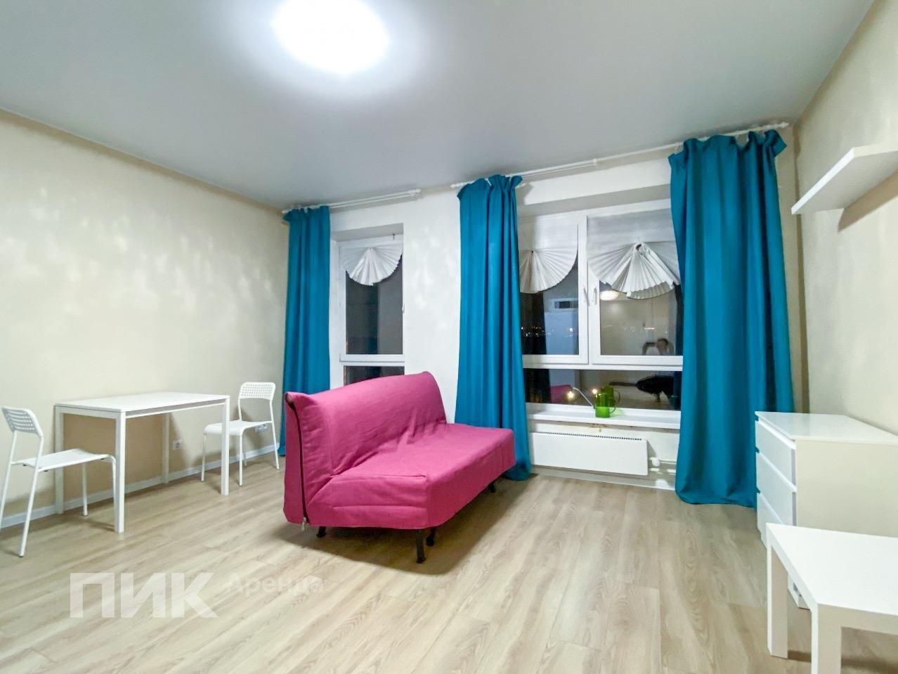 студия, 27 м², 56 200 ₽/мес — фото № 1 студия, 27 м², 56 200 ₽/мес — фото № 1