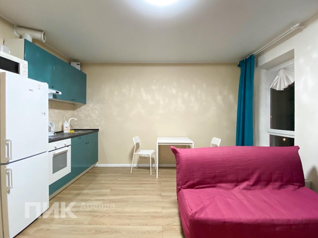 студия, 27 м², 56 200 ₽/мес — фото № 3 студия, 27 м², 56 200 ₽/мес — фото № 3