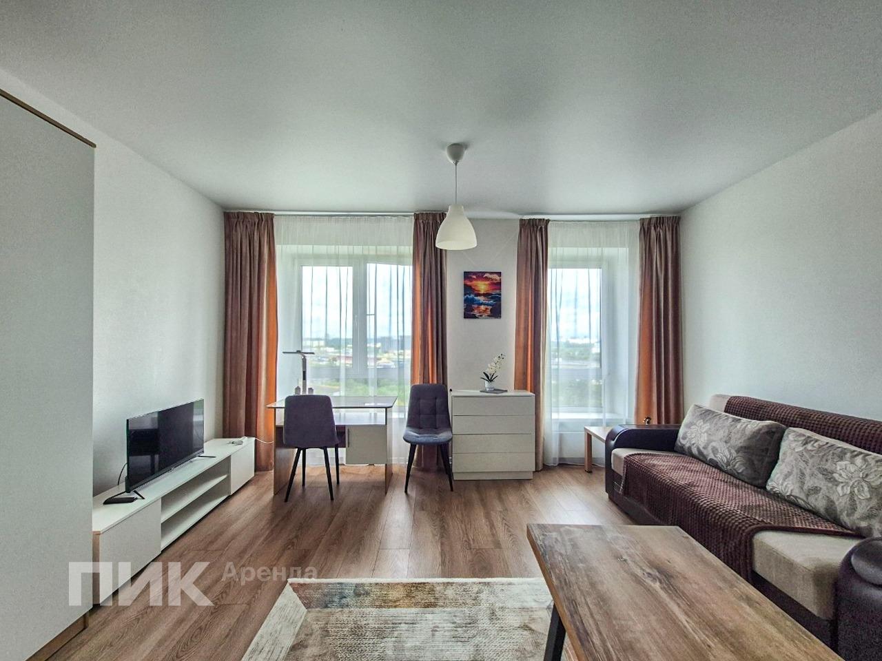 студия, 27 м², 58 400 ₽/мес — фото № 1 студия, 27 м², 58 400 ₽/мес — фото № 1