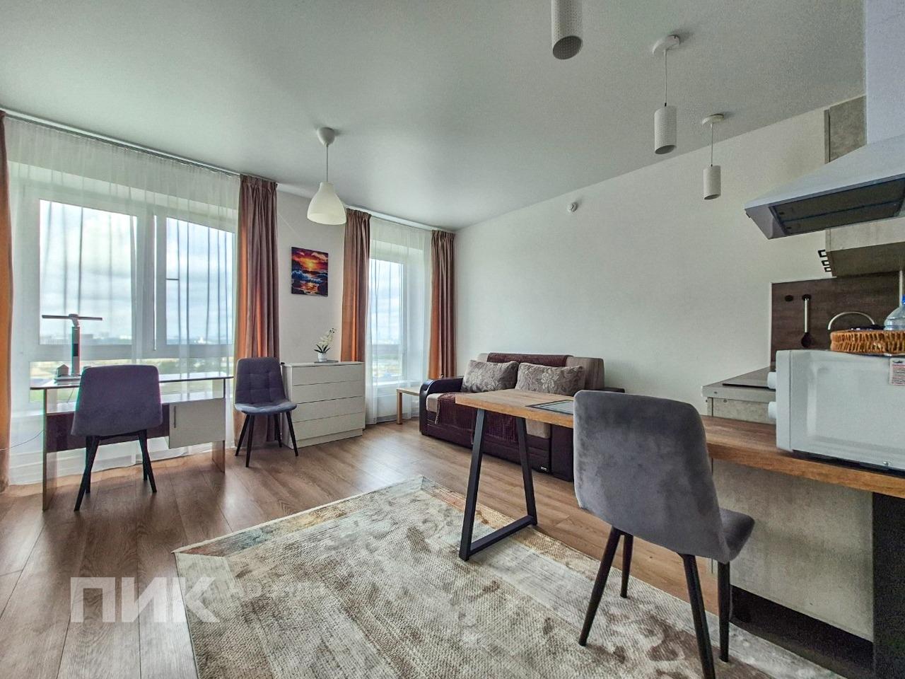 студия, 27 м², 58 400 ₽/мес — фото № 2 студия, 27 м², 58 400 ₽/мес — фото № 2