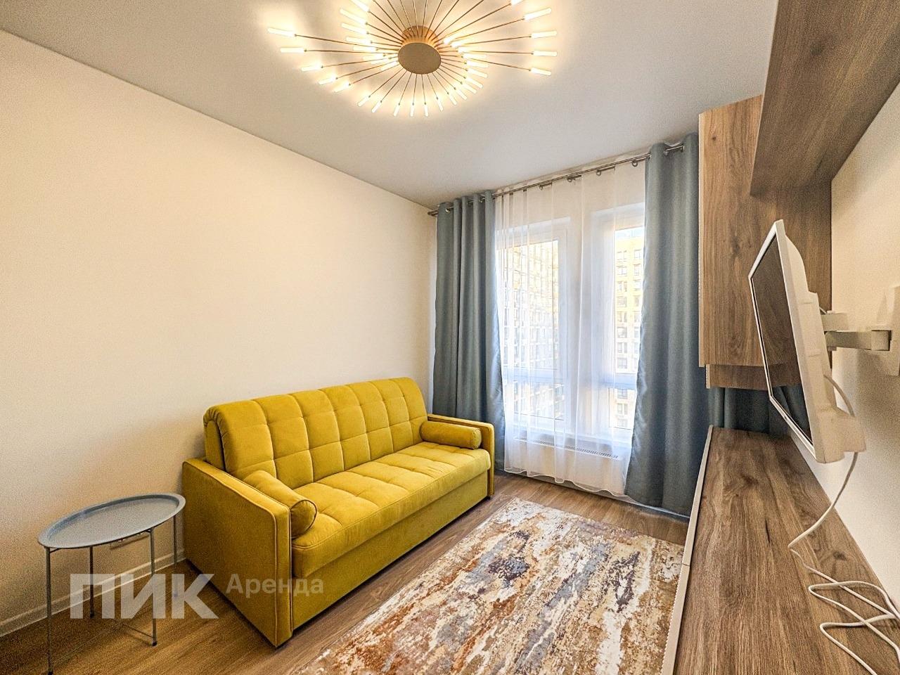 1-к. квартира, 33.9 м², 50 500 ₽/мес — фото № 1 1-к. квартира, 33.9 м², 50 500 ₽/мес — фото № 1