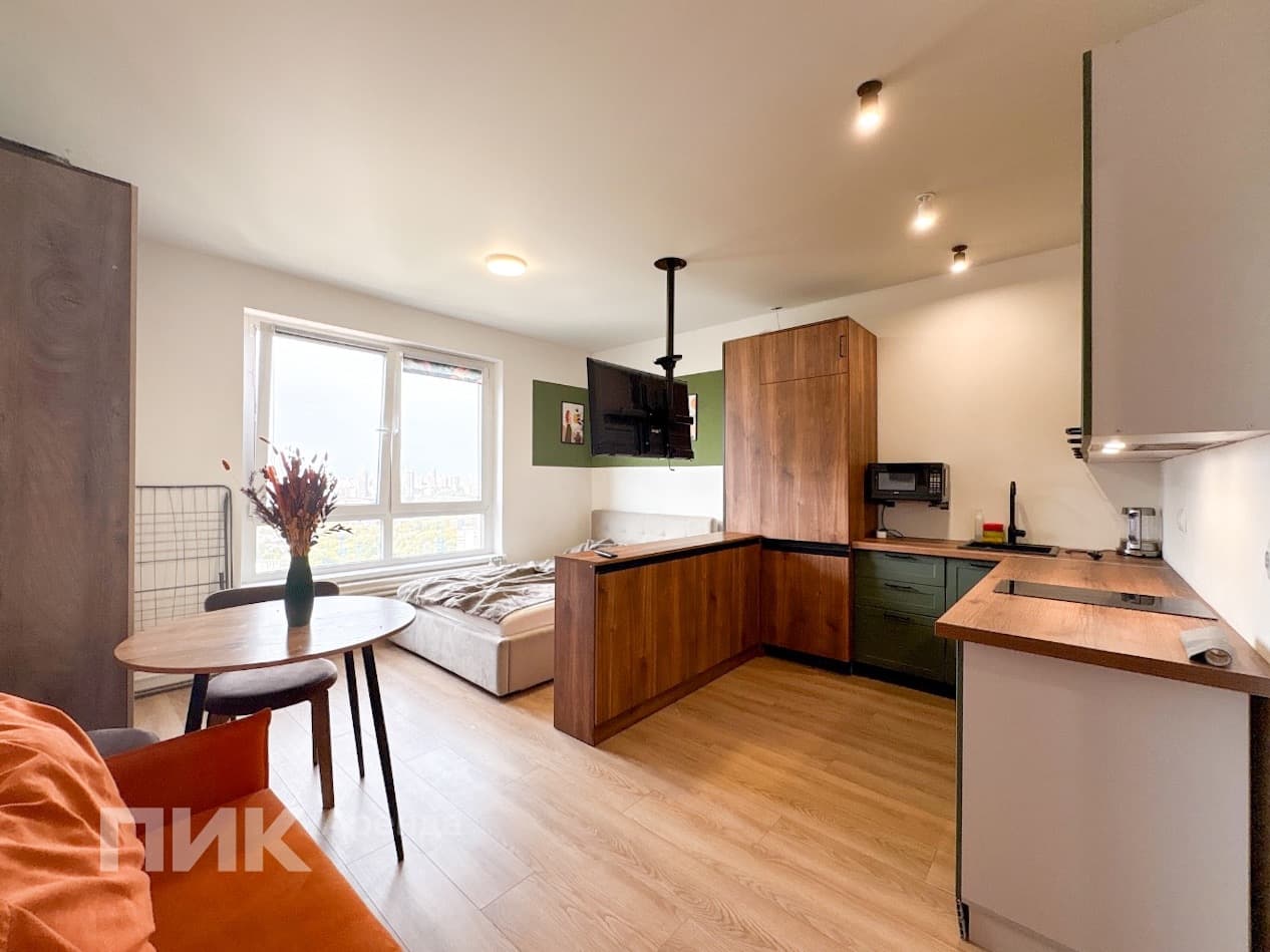 студия, 25.4 м², 79 900 ₽/мес — фото № 1 студия, 25.4 м², 79 900 ₽/мес — фото № 1