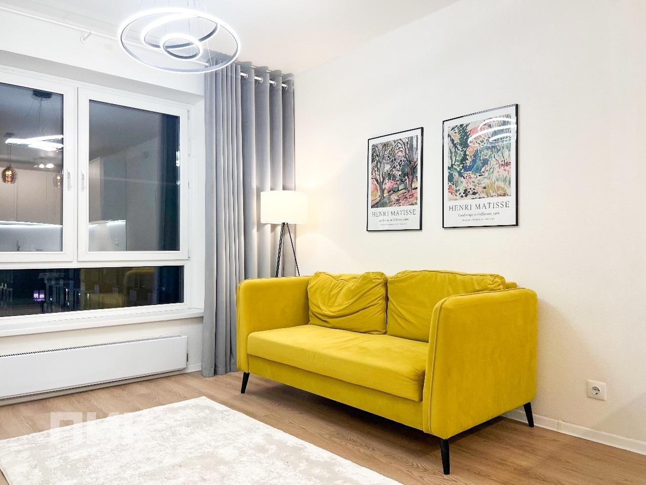 1-к. квартира, 35.6 м², 54 800 ₽/мес — фото № 1 1-к. квартира, 35.6 м², 54 800 ₽/мес — фото № 1