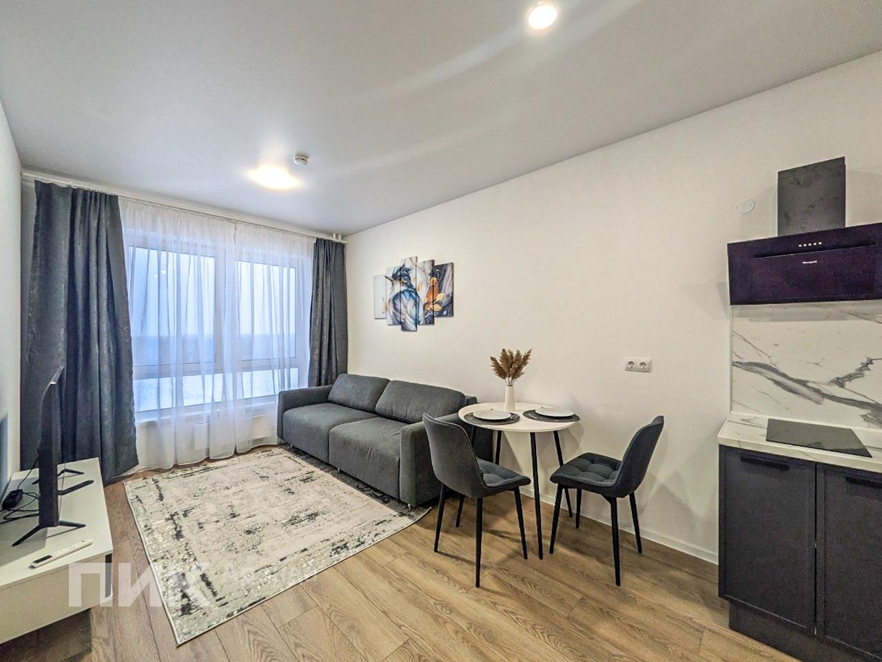 1-к. квартира, 33.5 м², 47 000 ₽/мес — фото № 3 1-к. квартира, 33.5 м², 47 000 ₽/мес — фото № 3