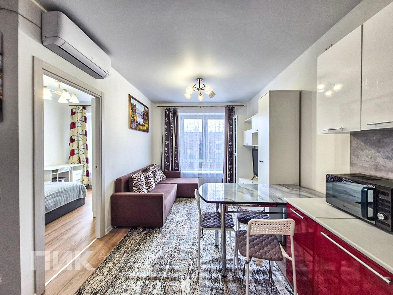 1-к. квартира, 31.8 м², 68 700 ₽/мес — фото № 1 1-к. квартира, 31.8 м², 68 700 ₽/мес — фото № 1