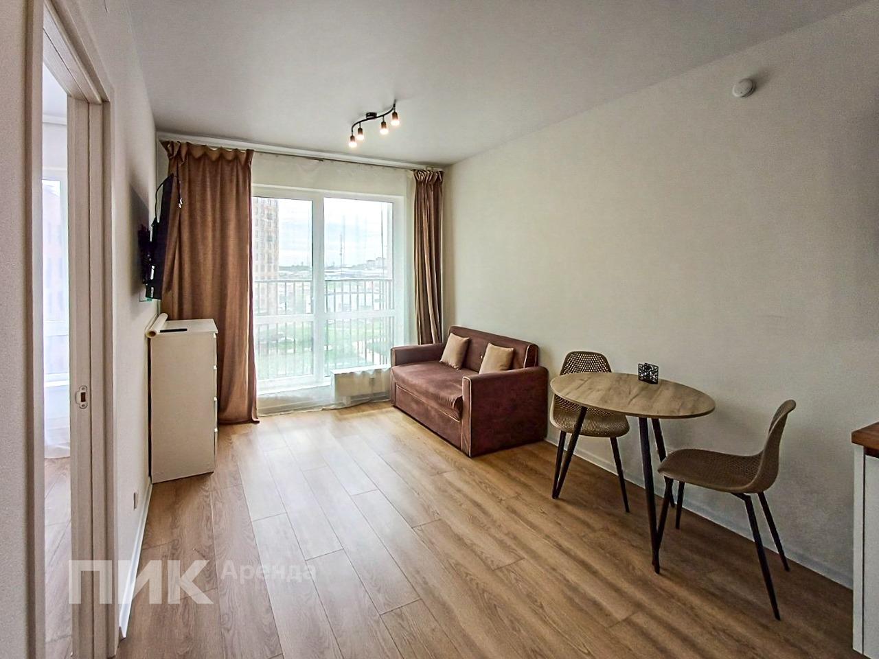 1-к. квартира, 34.1 м², 41 800 ₽/мес — фото № 1 1-к. квартира, 34.1 м², 41 800 ₽/мес — фото № 1