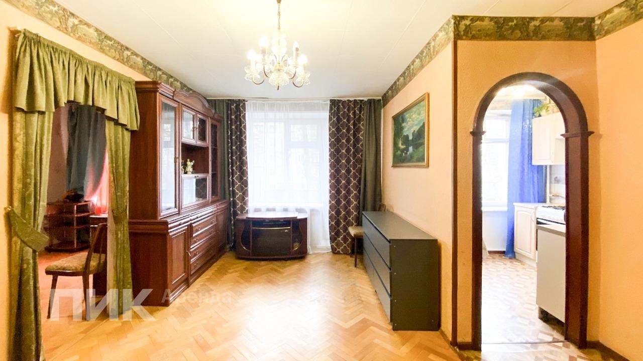 2-к. квартира, 43.7 м², 60 400 ₽/мес — фото № 1 2-к. квартира, 43.7 м², 60 400 ₽/мес — фото № 1