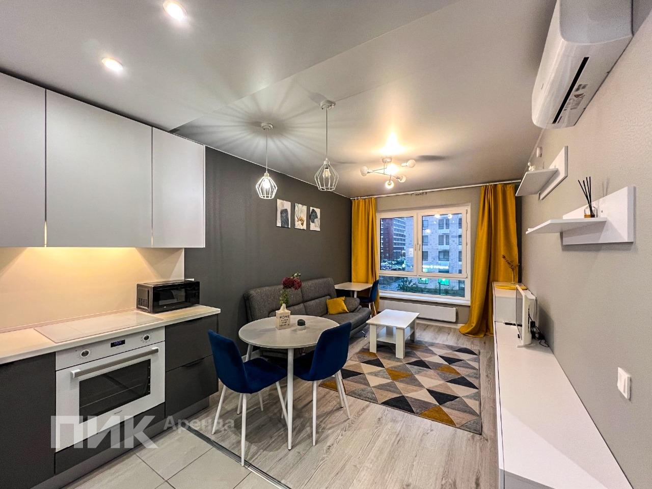 1-к. квартира, 35.5 м², 64 000 ₽/мес — фото № 1 1-к. квартира, 35.5 м², 64 000 ₽/мес — фото № 1