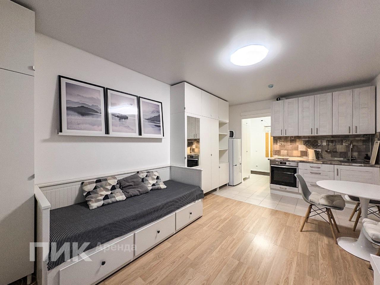 студия, 24.6 м², 65 000 ₽/мес — фото № 4 студия, 24.6 м², 65 000 ₽/мес — фото № 4