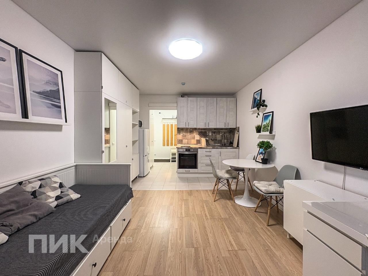 студия, 24.6 м², 65 000 ₽/мес — фото № 3 студия, 24.6 м², 65 000 ₽/мес — фото № 3