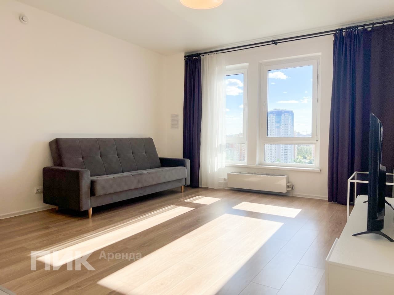 2-к. квартира, 42.8 м², 92 700 ₽/мес — фото № 1 2-к. квартира, 42.8 м², 92 700 ₽/мес — фото № 1