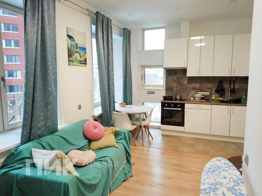 1-к. квартира, 33.7 м², 85 000 ₽/мес — фото № 1 1-к. квартира, 33.7 м², 85 000 ₽/мес — фото № 1