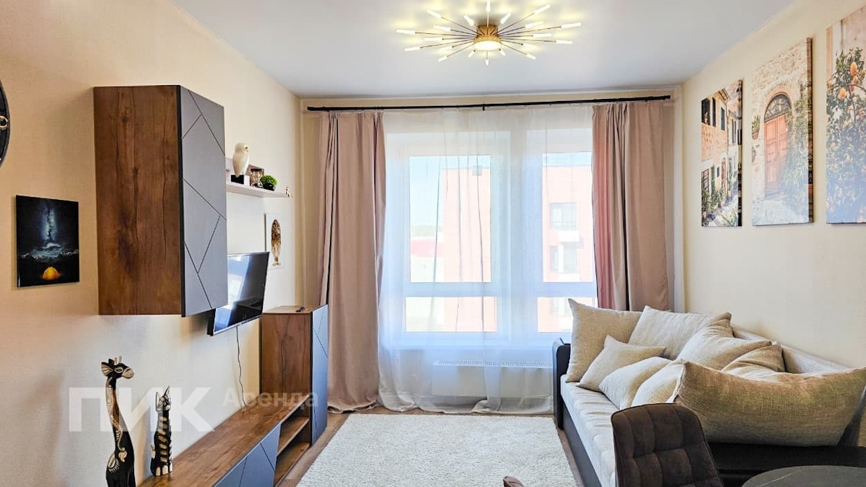 2-к. квартира, 35.7 м², 65 900 ₽/мес — фото № 1 2-к. квартира, 35.7 м², 65 900 ₽/мес — фото № 1