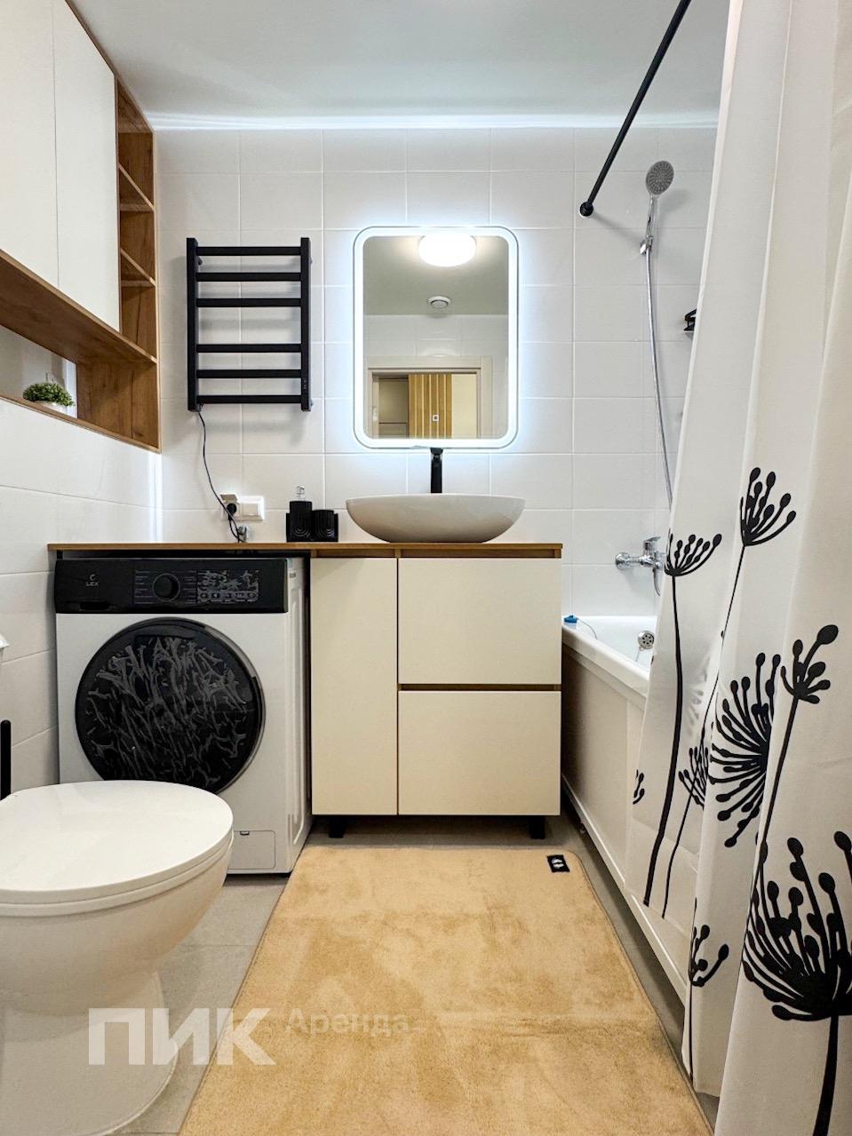 студия, 34 м², 71 300 ₽/мес — фото № 8 студия, 34 м², 71 300 ₽/мес — фото № 8