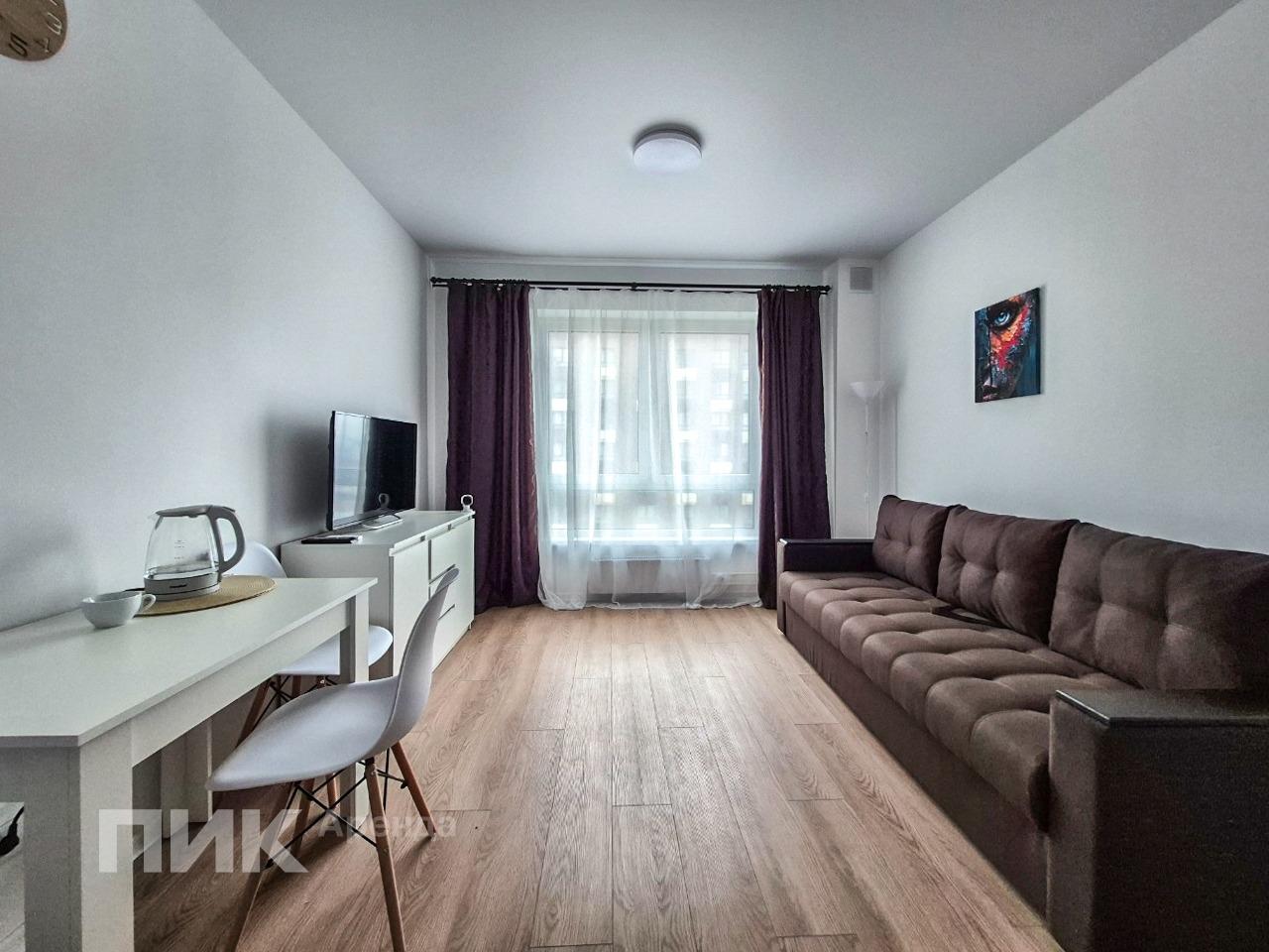 студия, 19 м², 53 100 ₽/мес — фото № 1 студия, 19 м², 53 100 ₽/мес — фото № 1