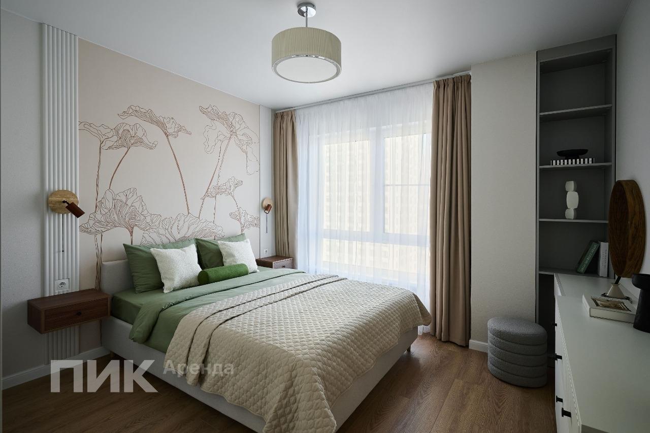 2-к. квартира, 40.6 м², 98 400 ₽/мес — фото № 1 2-к. квартира, 40.6 м², 98 400 ₽/мес — фото № 1