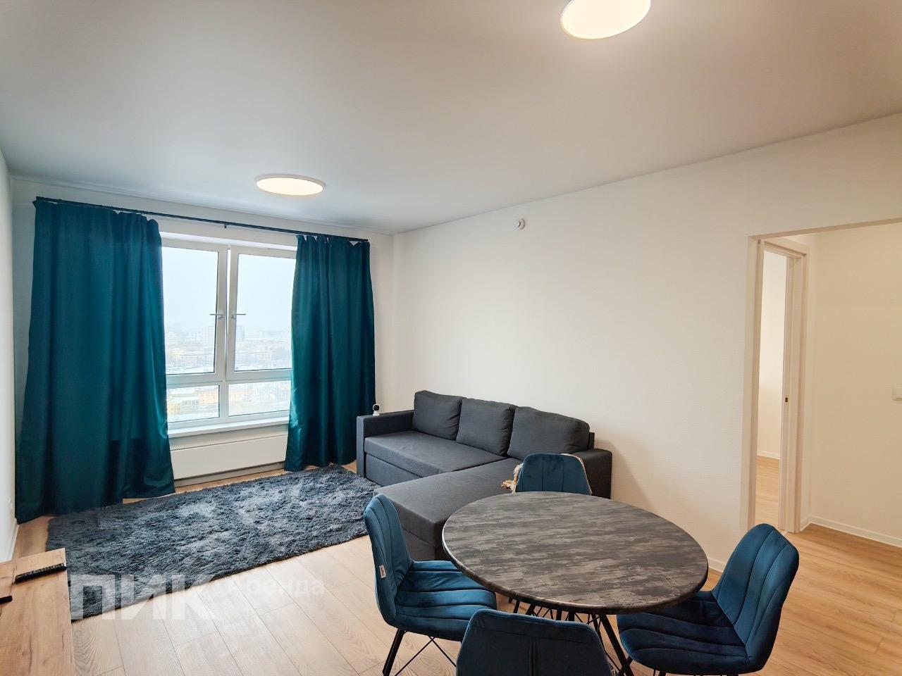 2-к. квартира, 58.1 м², 129 400 ₽/мес — фото № 1 2-к. квартира, 58.1 м², 129 400 ₽/мес — фото № 1