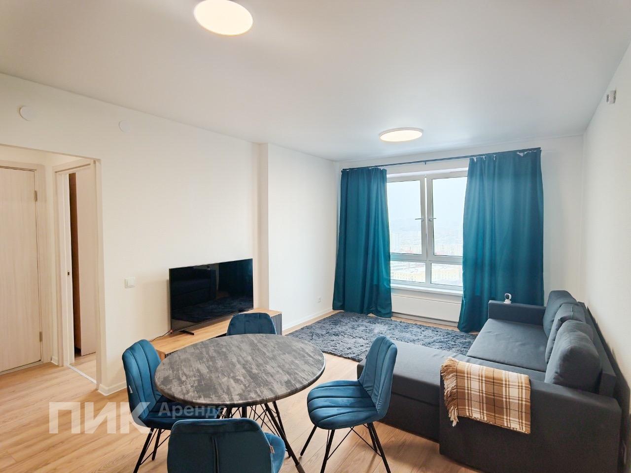 2-к. квартира, 58.1 м², 129 400 ₽/мес — фото № 2 2-к. квартира, 58.1 м², 129 400 ₽/мес — фото № 2