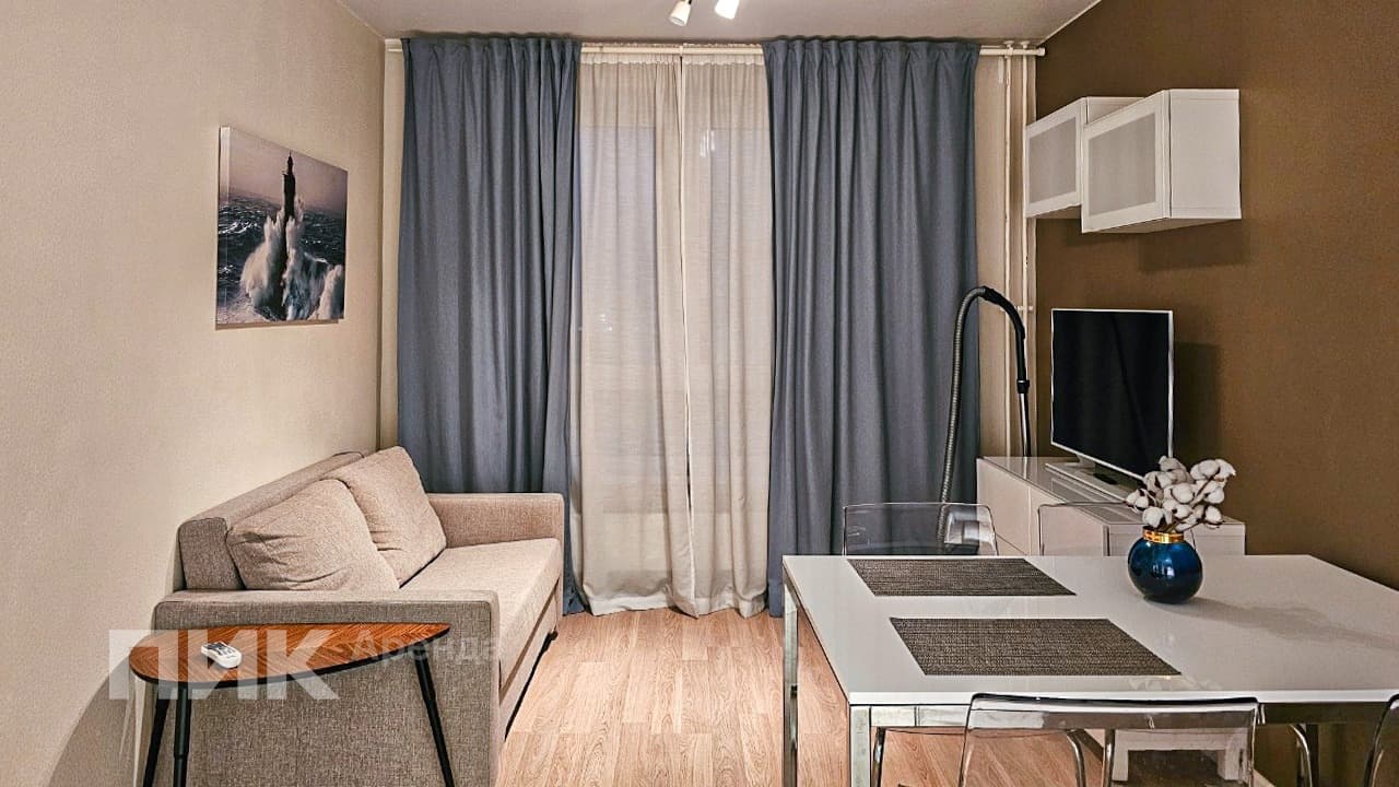2-к. квартира, 38.1 м², 54 900 ₽/мес — фото № 1 2-к. квартира, 38.1 м², 54 900 ₽/мес — фото № 1