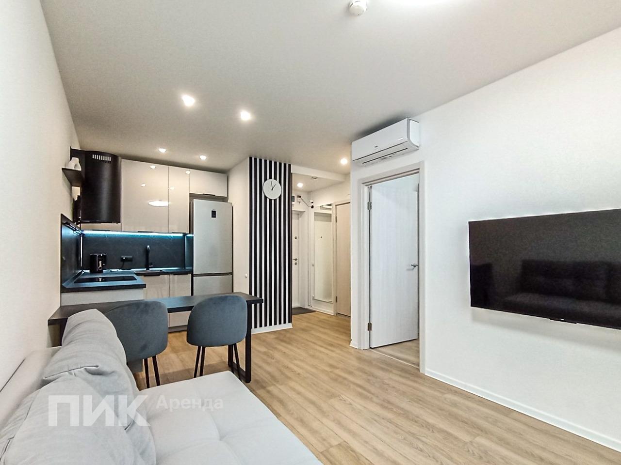 1-к. квартира, 33.6 м², 88 500 ₽/мес — фото № 1 1-к. квартира, 33.6 м², 88 500 ₽/мес — фото № 1