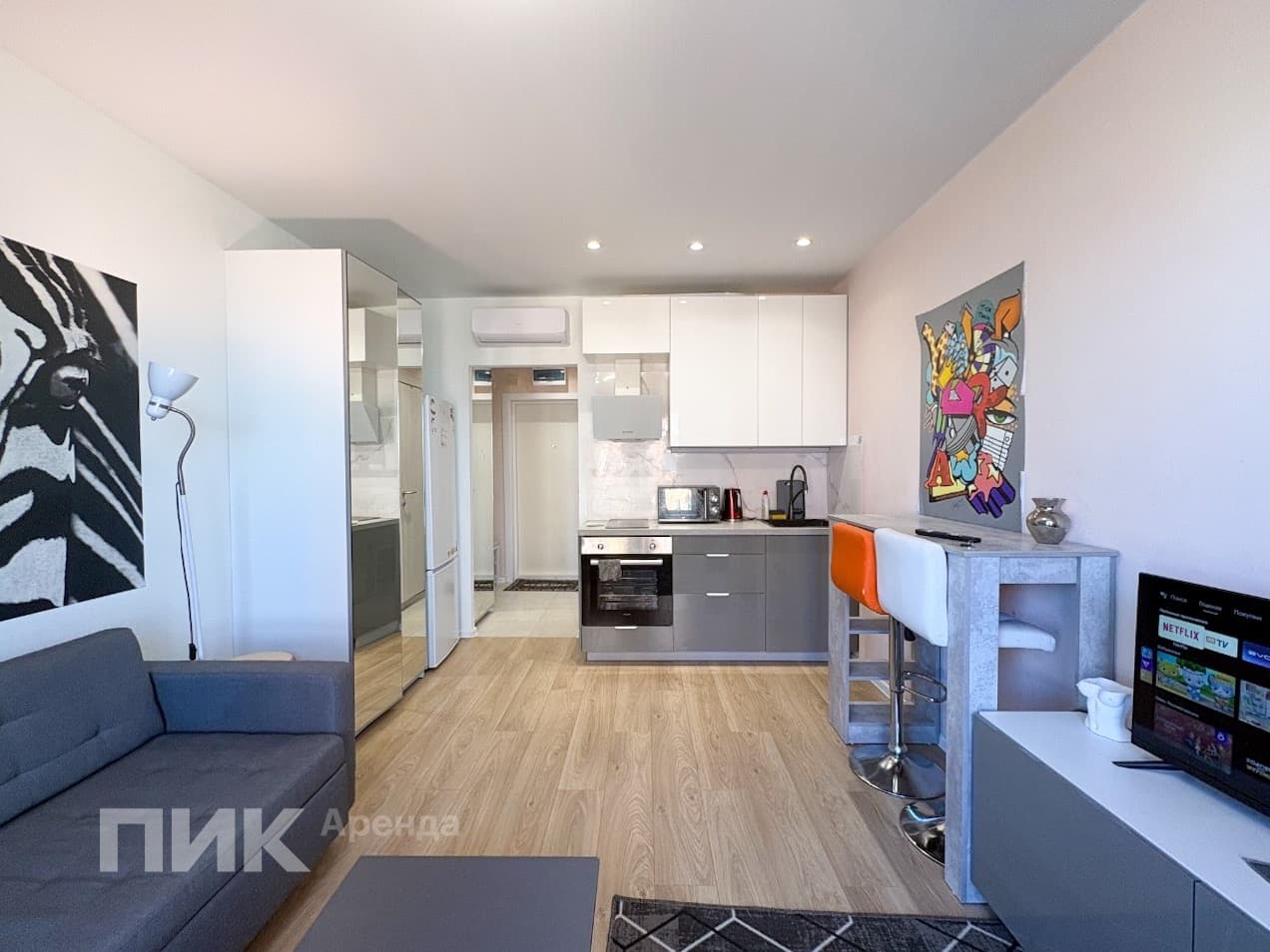 студия, 19.7 м², 60 400 ₽/мес — фото № 3 студия, 19.7 м², 60 400 ₽/мес — фото № 3