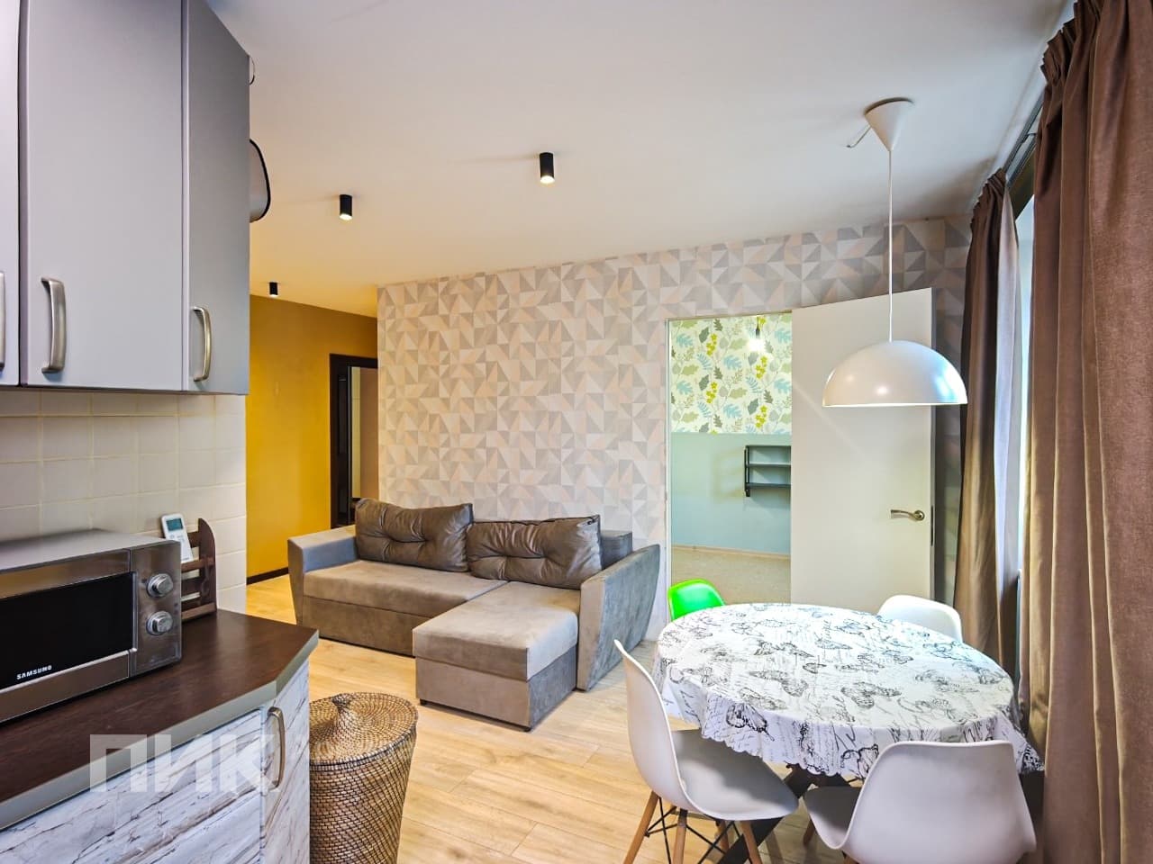 3-к. квартира, 56 м², 124 600 ₽/мес — фото № 2 3-к. квартира, 56 м², 124 600 ₽/мес — фото № 2